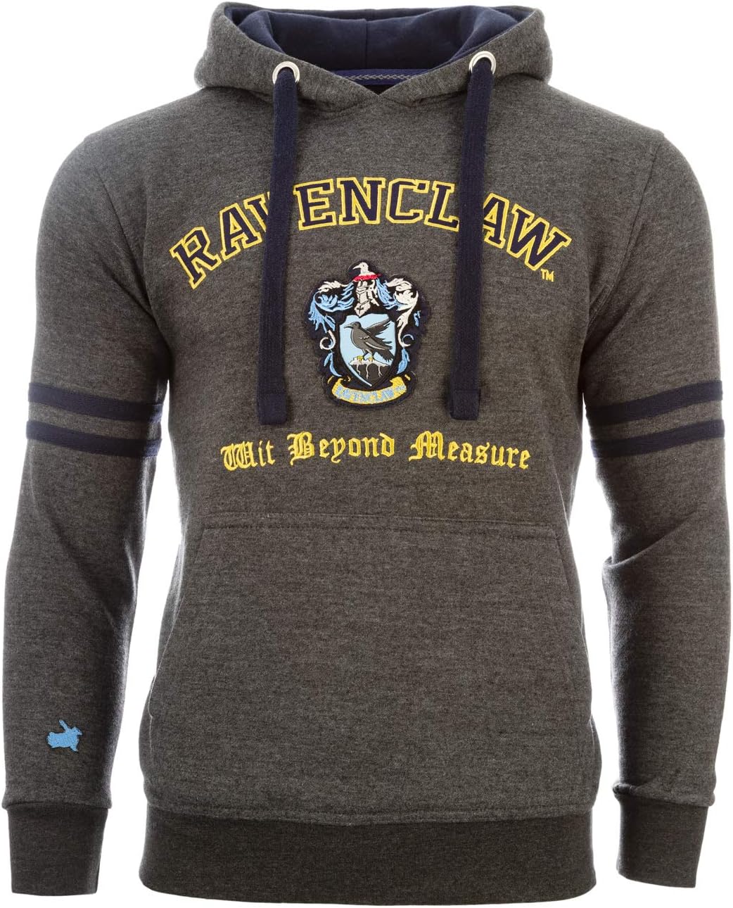 Galaxy Geek GWCCHarry Potter House Hoodies with Drawstrings - Show Your Inner Wizard! (L, Ravenclaw - Charcoal Blue)
