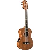 Oscar Schmidt OU28TE-A-U 8-String Tenor Ukulele. Satin Finish | Active preamp system