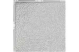 Great Lakes Tin Chicago Clear Ceiling Tiles - Perfect for DIY and Home Renovation Projects - Easy to Install (12X12 Inch Sample)