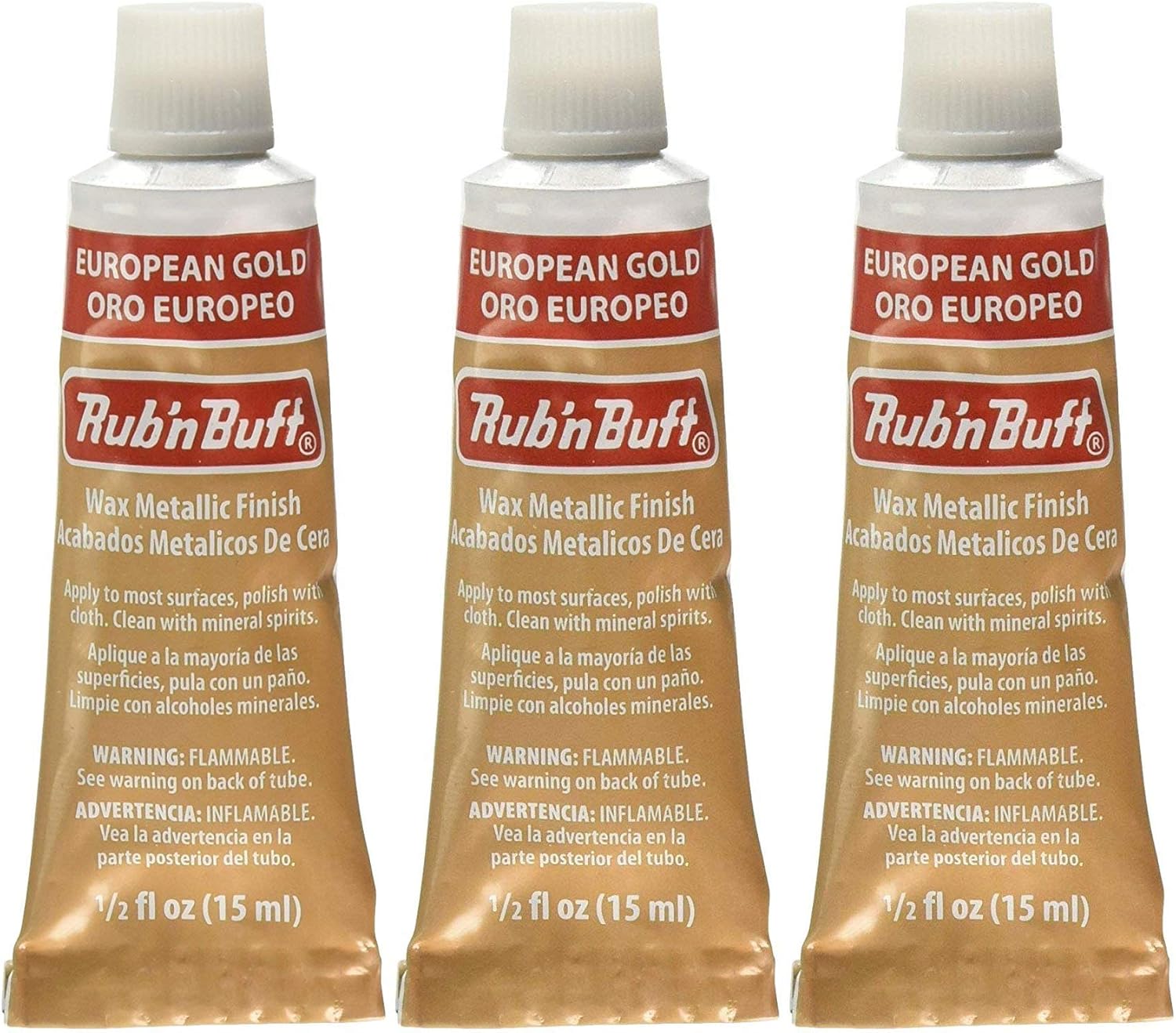 Amazon.com: Rub 'n Buff The Original Wax Metallic Finish European gold