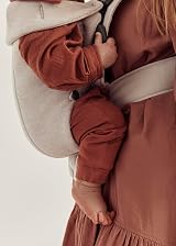 BabyBjörn Baby Carrier Mini 3D Jersey Light Beige Brand New view 5