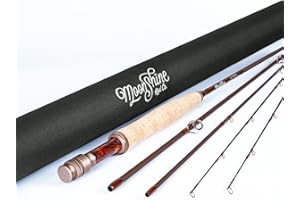 MOONSHINE ROD COMPANY Moonshine Rod Co. Fishing Rod with Carrying Case and Extra Rod Tip Section