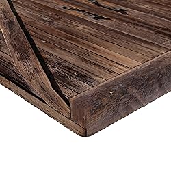 Ambesonne Rustic 2 Pack Fitted Sheet, Wooden Barn