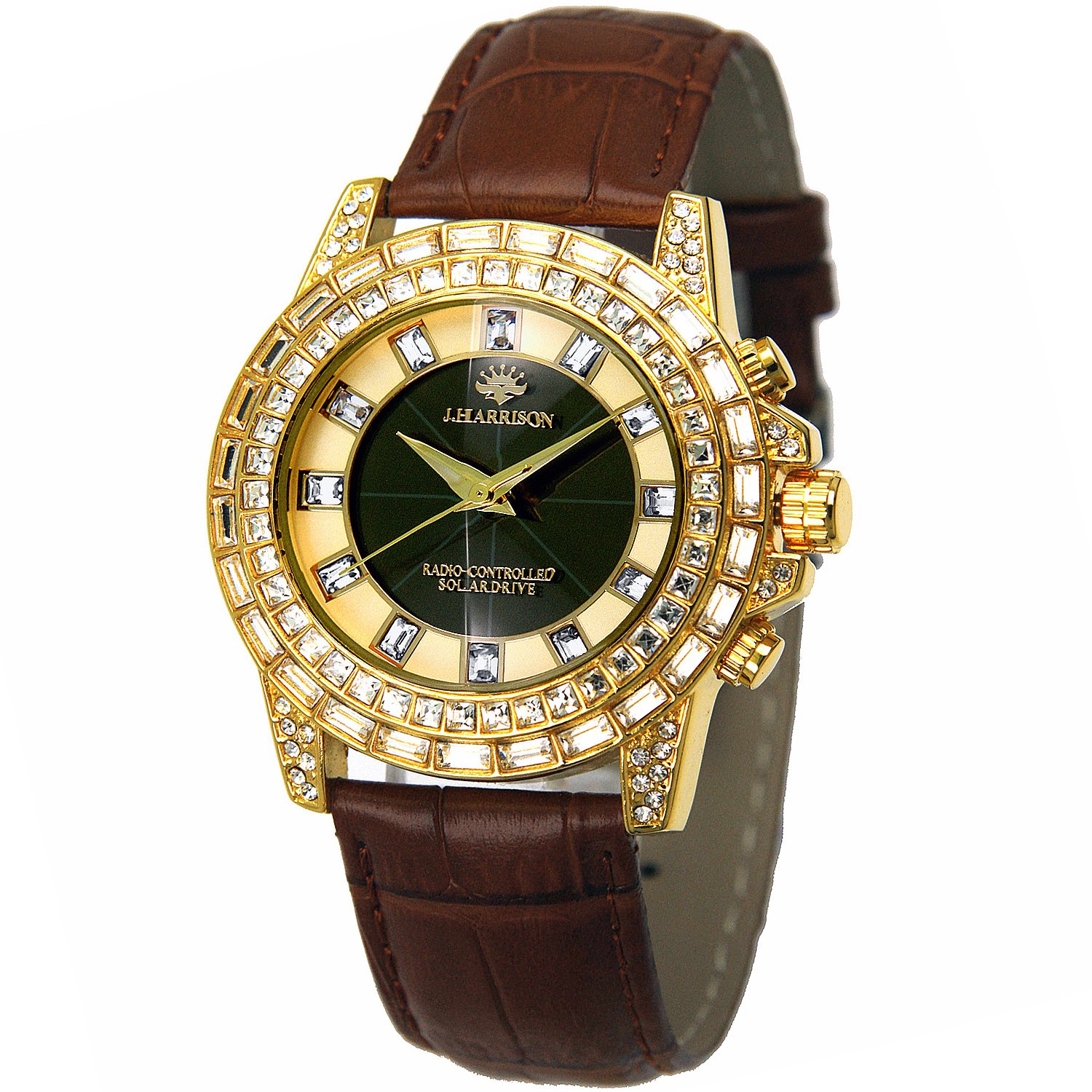 ジョンハリソン 腕時計 ソーラー 電波 メンズ JH-097SB 未使用  腕時計 1円 未使用 メンズ 腕時計