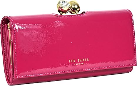 ted baker red patent purse