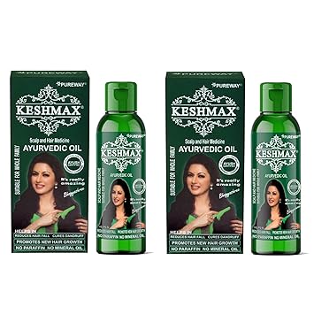 Keshmax Ayurvedic Hair Oil (Pack of 2)