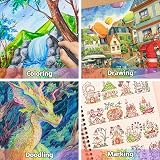 Maqhpu Rainbow Pencils 12 Color Set Kids Art Supplies for Girls view 6