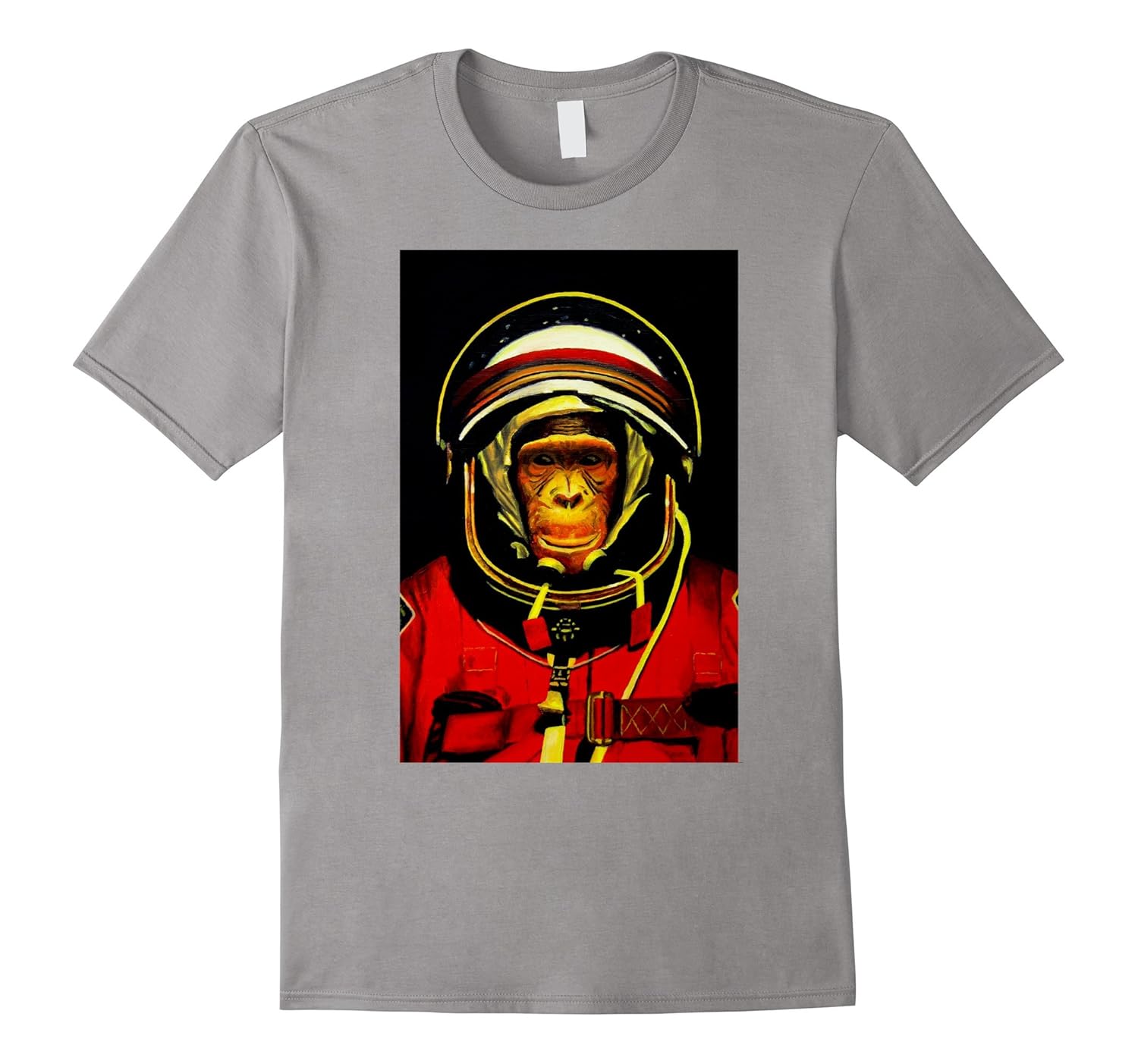 Space Monkey Astronaut T-Shirt-ANZ