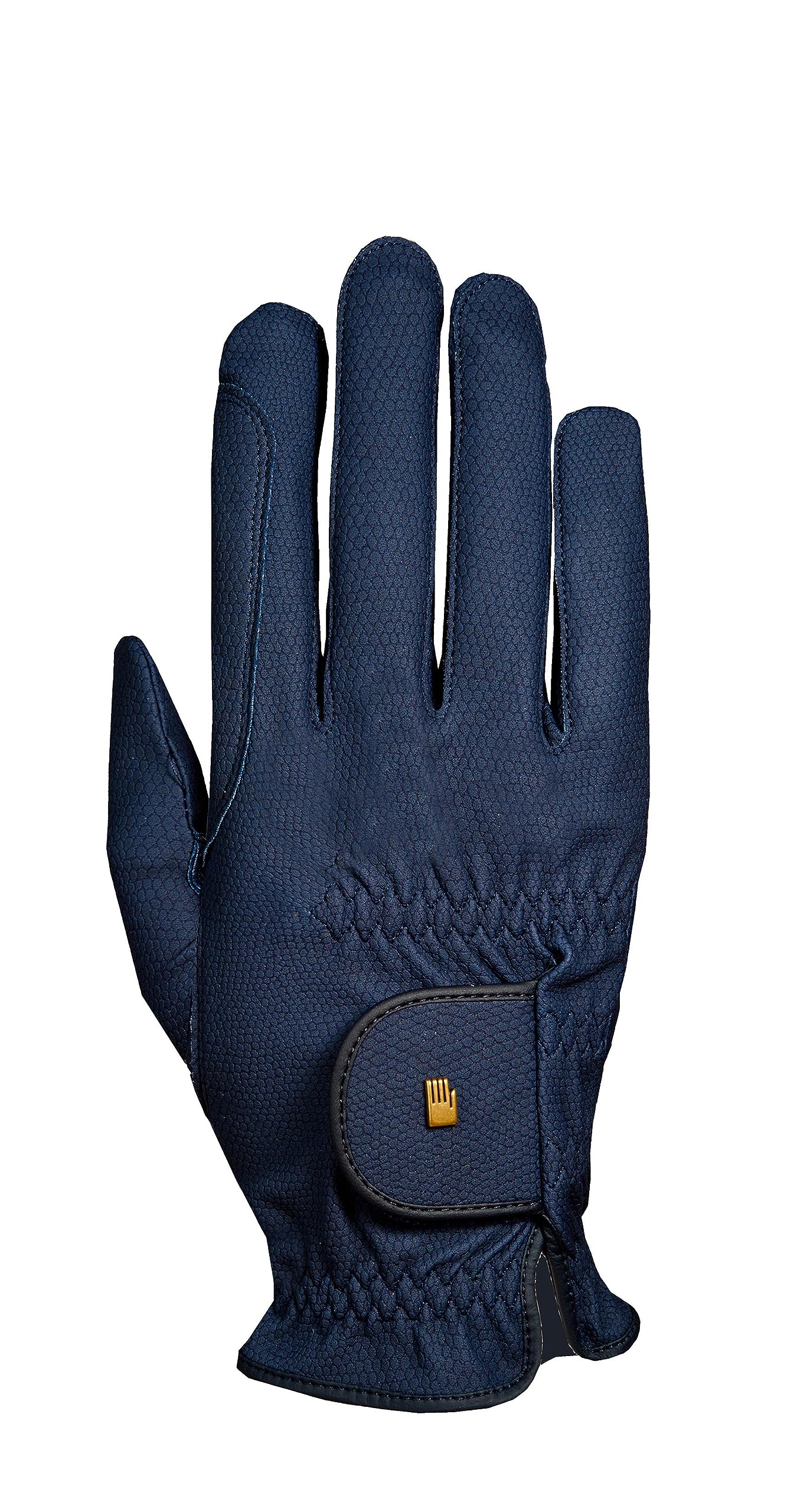 Roeckl Sports equestrian gloves ROECK-GRIP JUNIOR, kids&youngst. summer riding glove, navy blue 4 — image 1