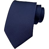 Adulove Ties for Men Regular Extra Long Big and Tall Neckties Woven Jacquard Classic Business Formal Wedding 58" 63''