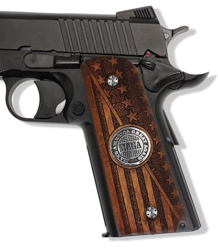ヴィンテージ 手彫り 木製 盾 カレッジ USNavy エンブレム 英国製 ３点 Amazon.com : URAY 1911 Wood Grips with 45-47 Trump Medallion and