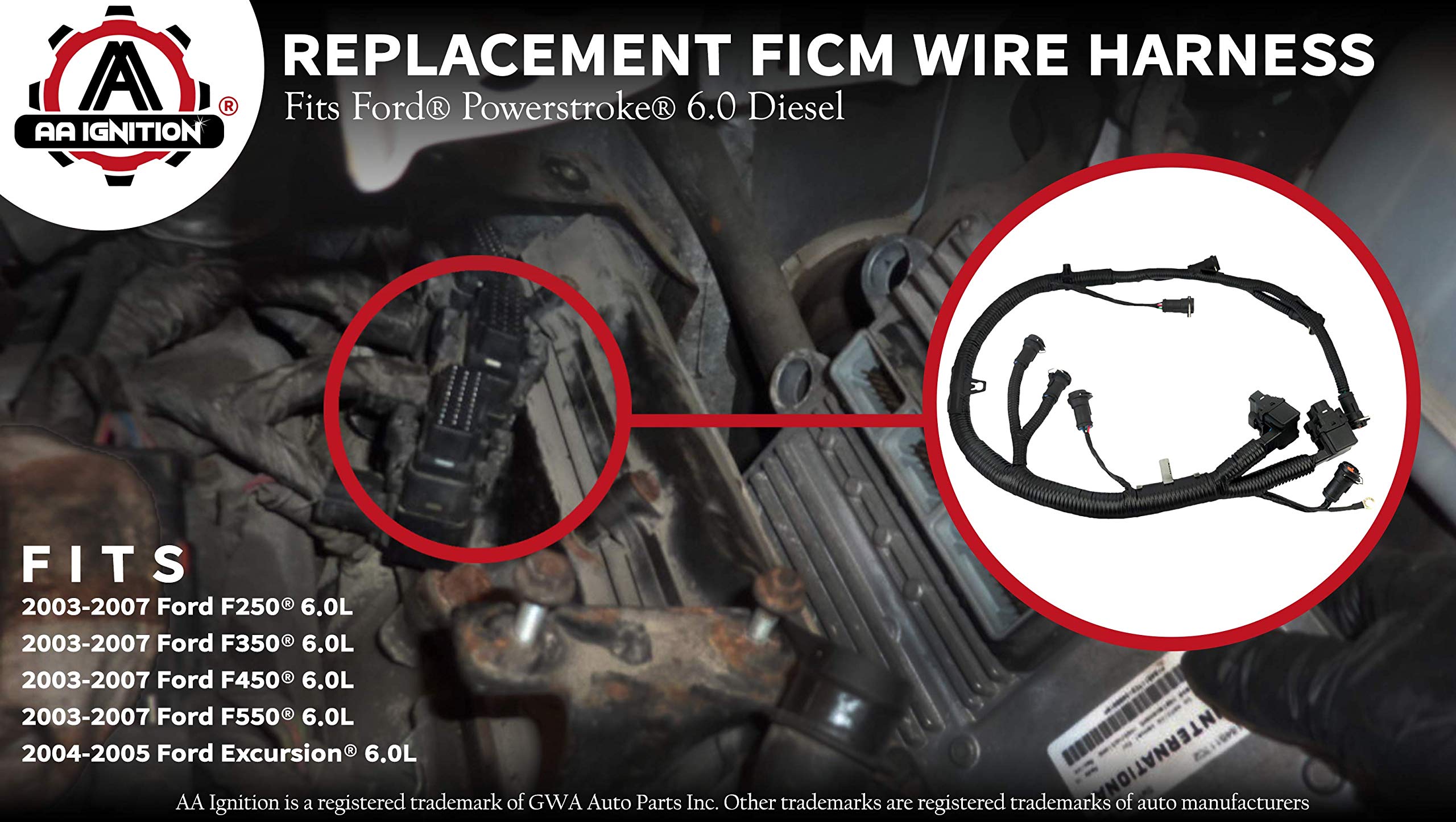 Mua FICM Engine Fuel Injector Complete Wire Harness Replaces Part