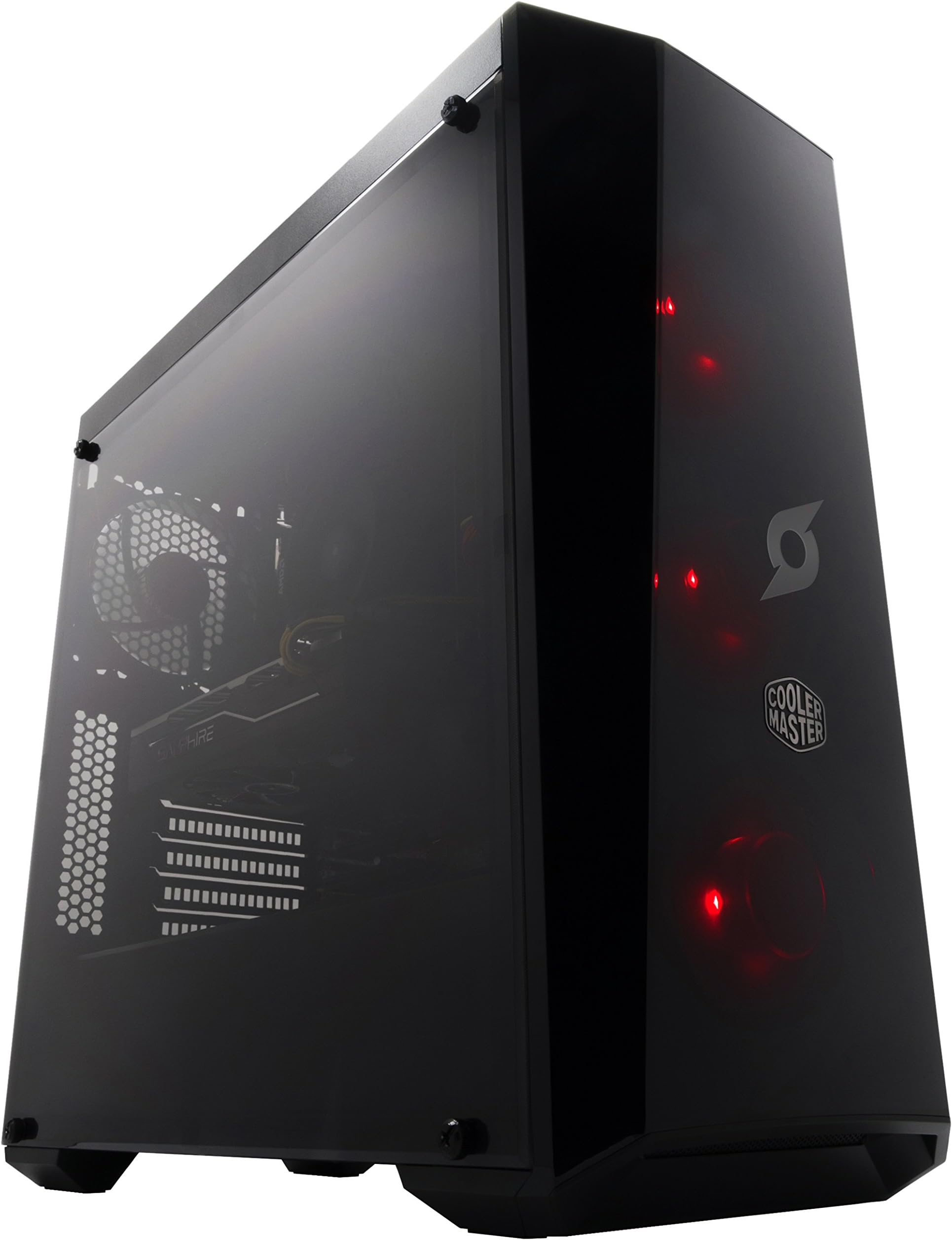 Stormforce Onyx Gaming PC - (Black) (AMD Ryzen 5 1400 Wraith, 8 GB RAM, 1 TB HDD, AMD RX 580 Graphics Card, Windows 10 Home)