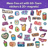 Skillmatics Foil Fun Girl Power Foil Art & Craft Kit 20+ Magnets 150 Sheets view 6
