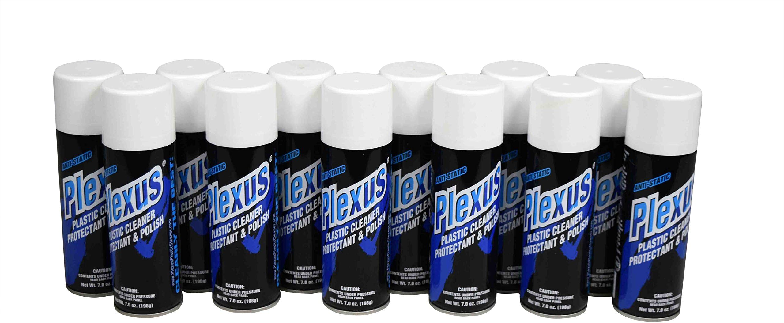 Plexus Musical Instruments Plastic Cleaner and Protectant 20207 7oz Aerosol (12)