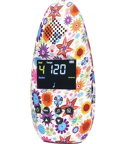 KLIQ MicroNome Mini Rechargeable Digital Metronome - Portable Beat & Tempo Tool For Musicians