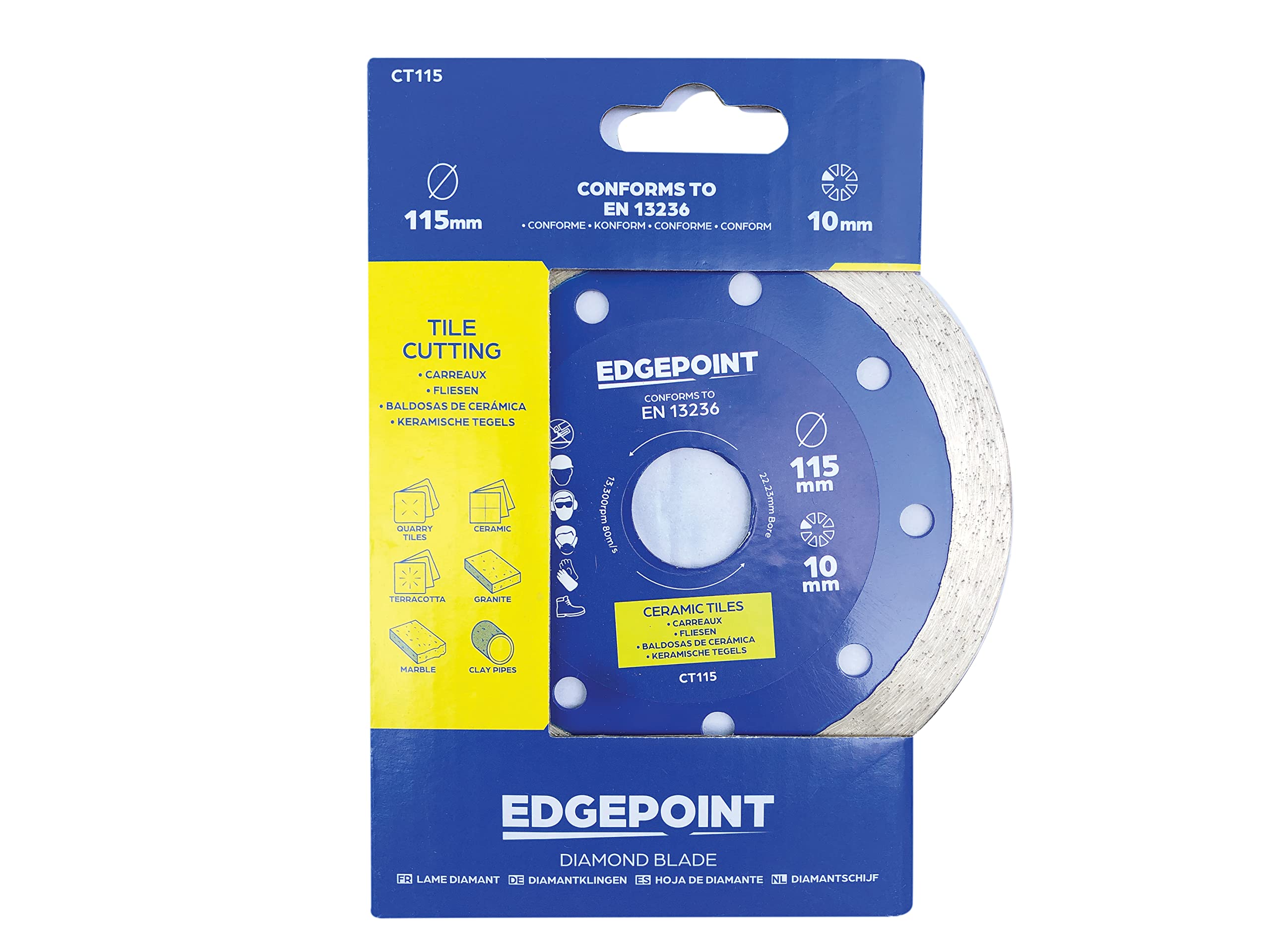EdgePoint Diamond Blade Tile Cutting 115mm