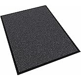 Front Door Mat, Heavy Duty Indoor Outdoor Doormat, 36" x 48" Non-Slip Front Welcome Mats for Entryway, Rubber Backing Low Pro