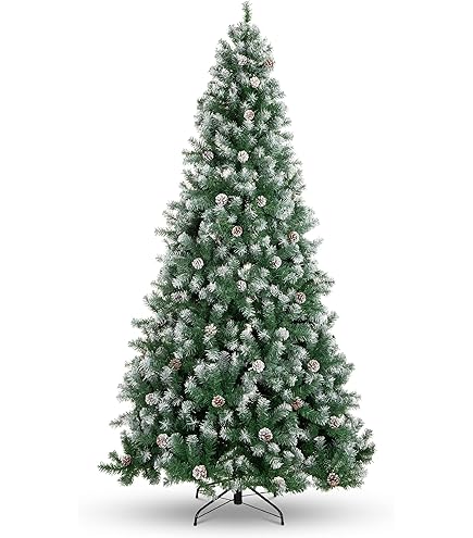 Amazon.com: GLOBALWAY 7Ft Pre-lit Artificial Christmas Tree
