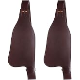 CHALLENGER Horse Western Leather Replacement Saddle Fenders Pair 52FenderV