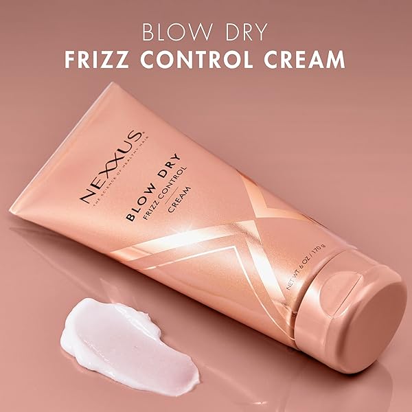 NEXXUS BLOW DRY CREAM FRIZZ CONTROL FOR WEIGHTLESS STYLE & VOLUME, WITH STYLEPROTECT TECHNOLOGY 6 OZ