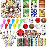 CHSLtmxq 122PCS Sports Party Favors Set Ball birthday Party Supplies School Stationery Sports Party Team Gift Fillers School Classroom games Rewards Supplies