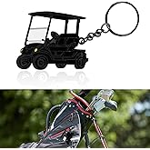 Golf Cart accessories Keychain，Keys To The Golf Cart Accessories Retro Metal Keychains for Golf Lovers Players