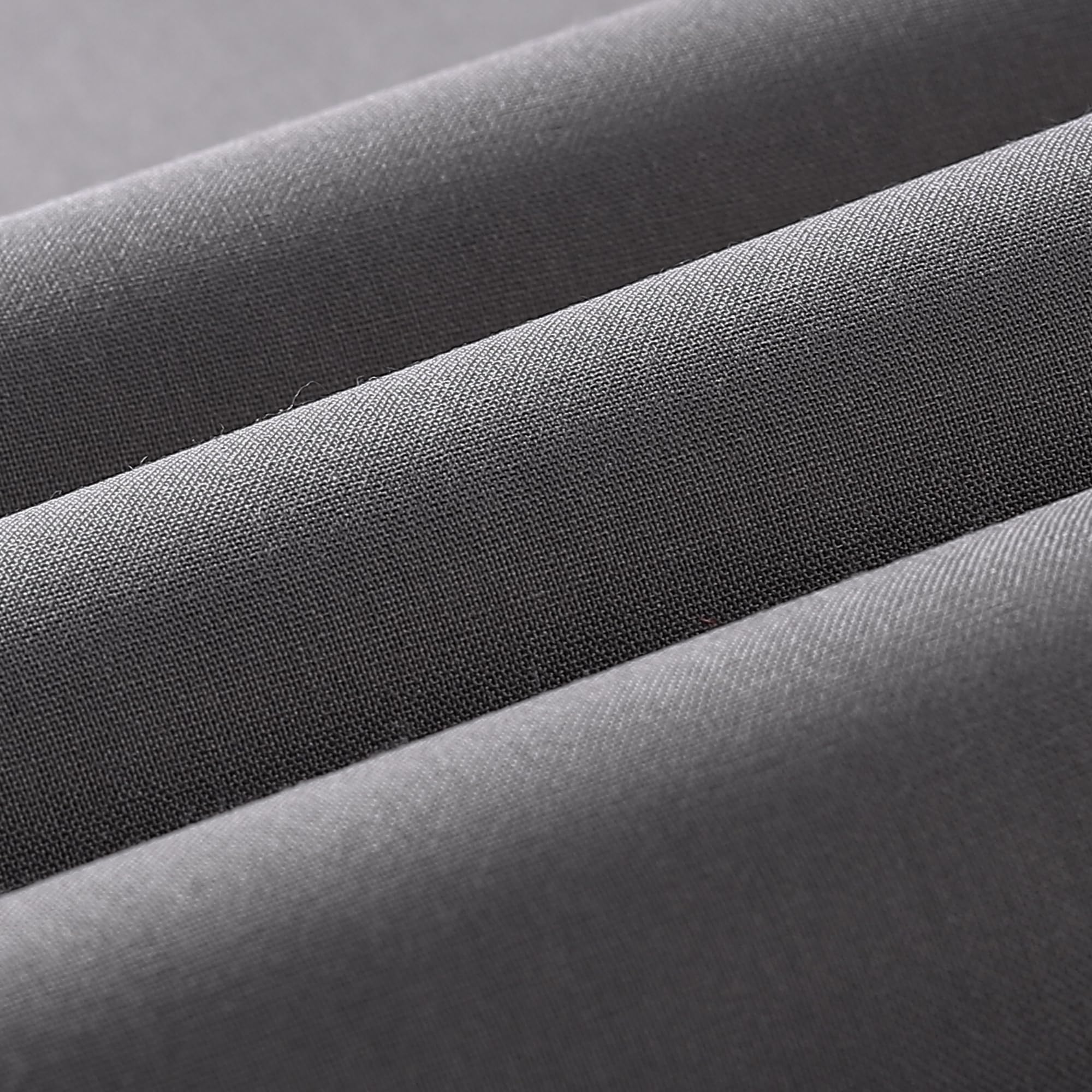 Wooqu Book Cloth, Fabric Surface and Paper Backed, Durable, Strong, 17x29”, for Book Binding, Charcoal — image 1