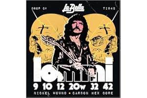 La Bella TI942 Tony Iommi Signature Electric Guitar Strings C# Tuning 9-42
