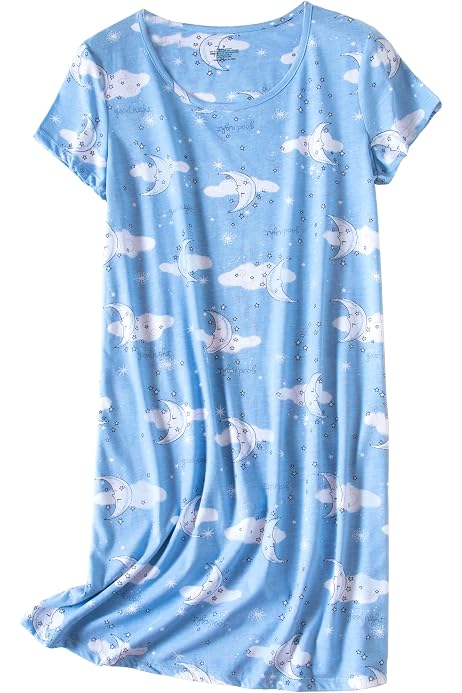 Camisón Largo De Manga Larga Para Mujer - Tallas Grandes, Algodón Suave, Ideal Para Dormir O Estar En Casa En Otoño E Invierno