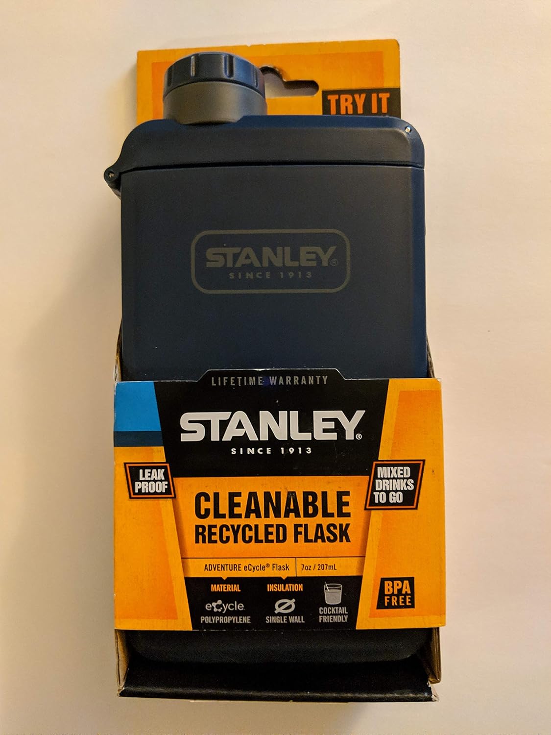 Stanley Adventure eCycle Flask Green 7 oz / 207 mL Leak Proof Mixed
