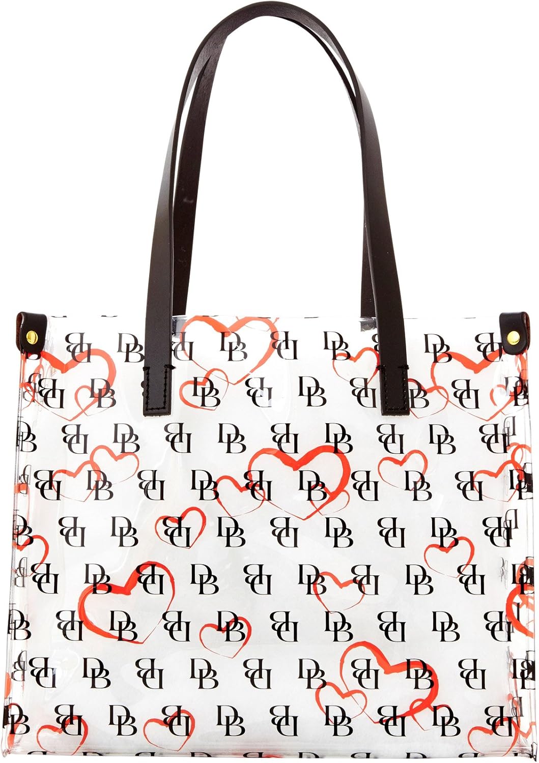 dooney and bourke clear shopper tote