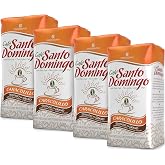 Caf&eacute; Santo Domingo Caracolillo Peaberry, Whole Bean Coffee, 16 oz Pack of 4 | From Dominican Republic, Bag, Kosher, Gluten Free