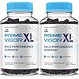 (2 Pack) Prime Vigor XL Gummies PrimeVigor XL Me Gummy Supplement, Prime Vigor Maximum Strength Advanced Shilajit Irish Sea Moss Fenugreek Gummies for Men Energy & Vitality Support (2 Month Supply)
