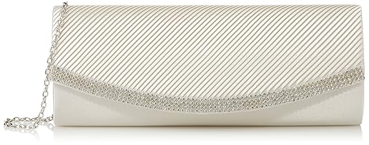 CASPAR TA291 Damen Satin Clutch