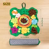 IOKHEIRA Snuffle Mat Dog Feeding Toy Large Medium Small Flowers Design view 6