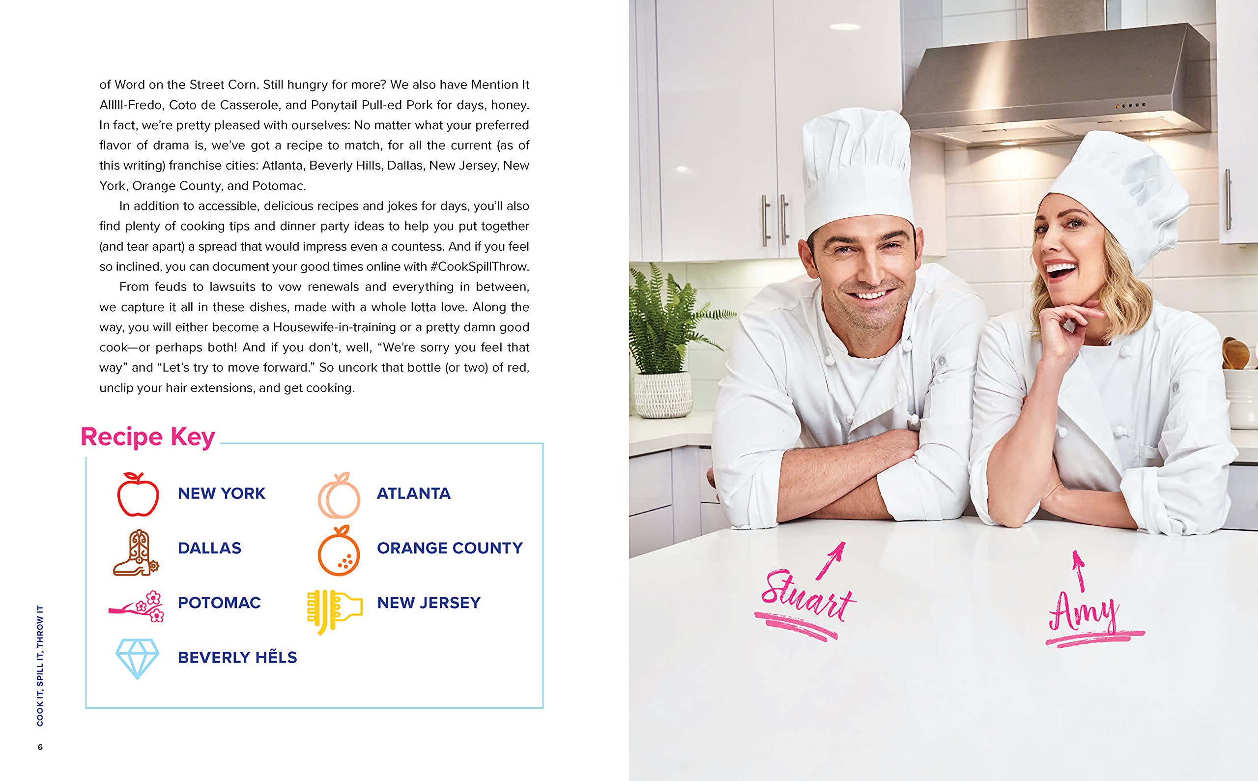 Cook It, Spill It, Throw It: The Not-So-Real Housewives Parody Cookbook