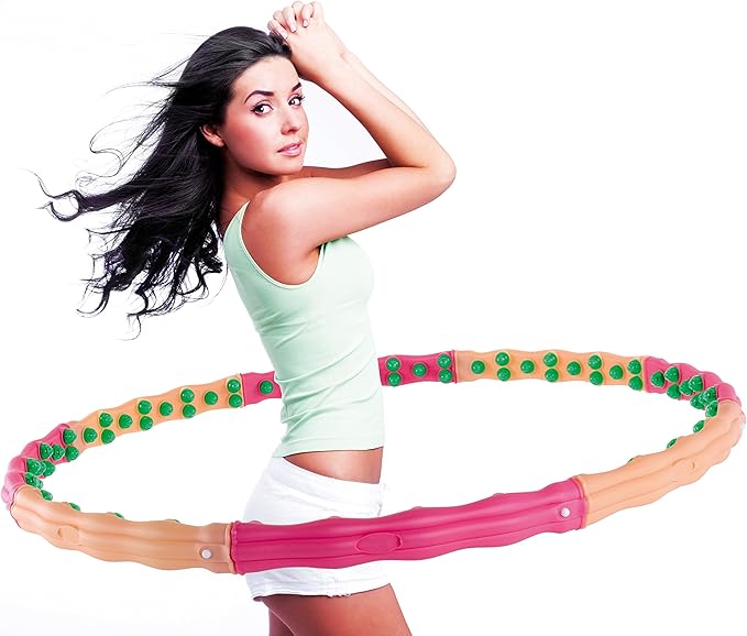 Hula Hoop Per Braccia Hoopomania - 2 Cerchi Con Rivestimento In Schiuma Per Allenamento - Foto 3