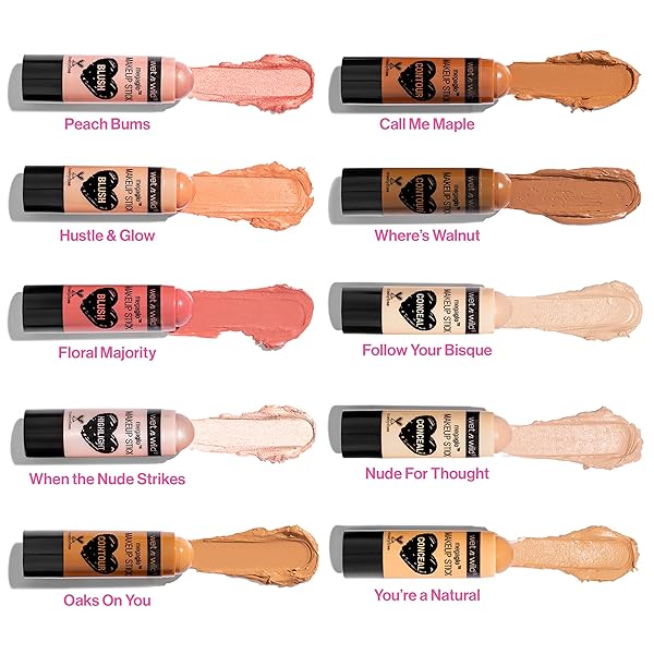 WET N WILD MEGAGLO MAKEUP STICK, BUILDABLE COLOR, VERSATILE USE, CRUELTY-FREE & VEGAN – HUSTLE & GLOW