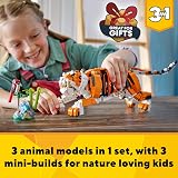 LEGO Creator 3in1 Majestic Tiger to Panda or Koi Fish Set view 2