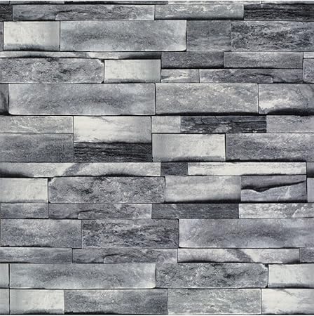 Amazon 高級輸入壁紙 本物の高級外壁タイルと錯覚する程の質感と立体感を模したフェイク壁紙 Se 壁紙