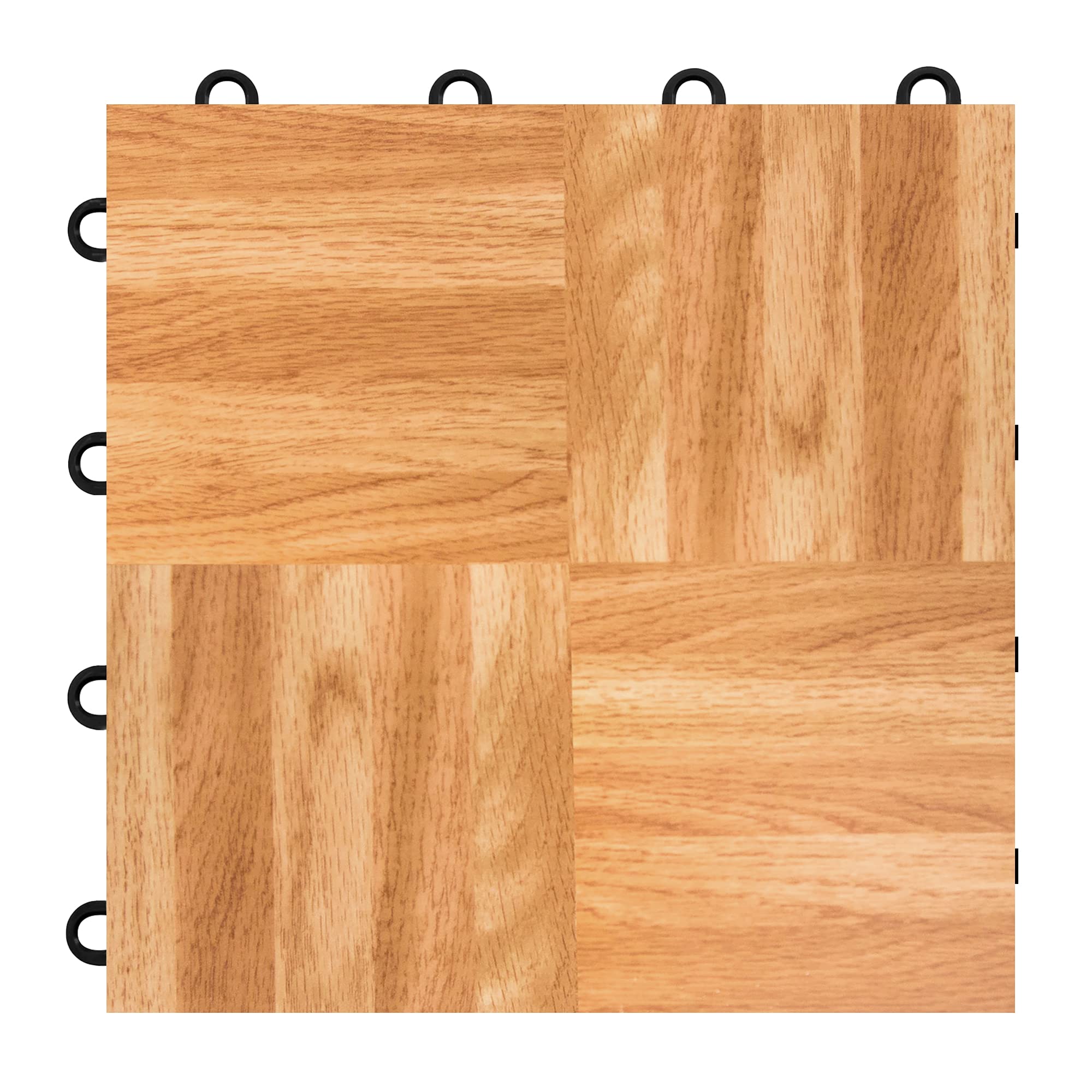 IncStores 3/8" Thick Snap Together Dance Flooring Tiles 12”x12