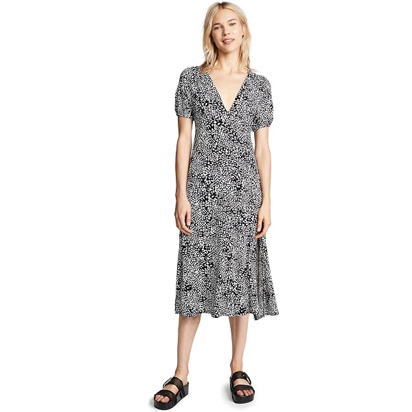 hera midi dress Womens Ribbed Base Racer Midi Dress