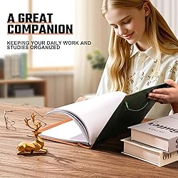 Ovesmusl Sunflower Leather 3 Ring Binder 1 Inch