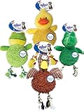 Ethical Pets Gigglers Chicken Dog Toy, 2 Assorted Animals