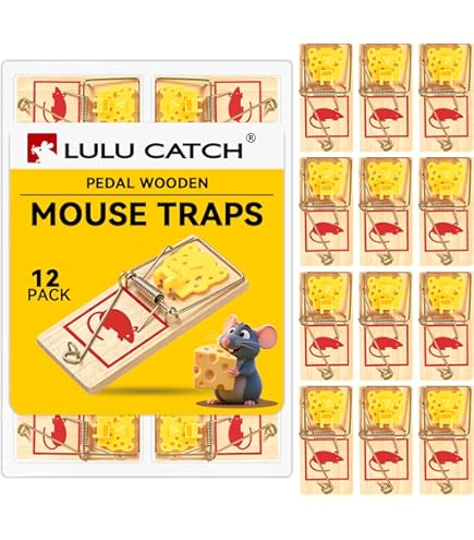 Amazon.com : Victor EZ Set Wooden Snap Trap - 12 Pack : Patio