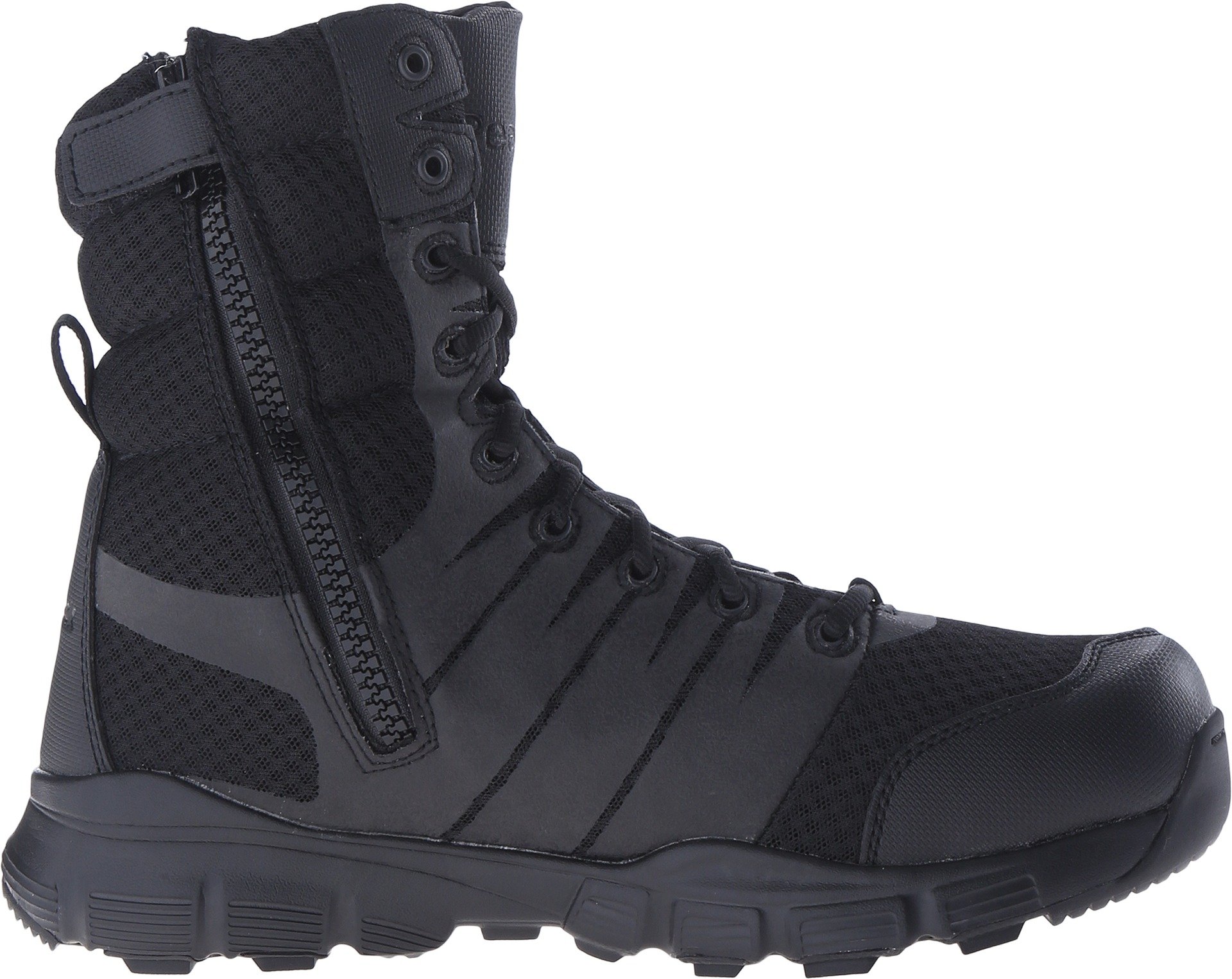 Reebok Mens Dauntless Tactical Boots With Side Zip Desertcart