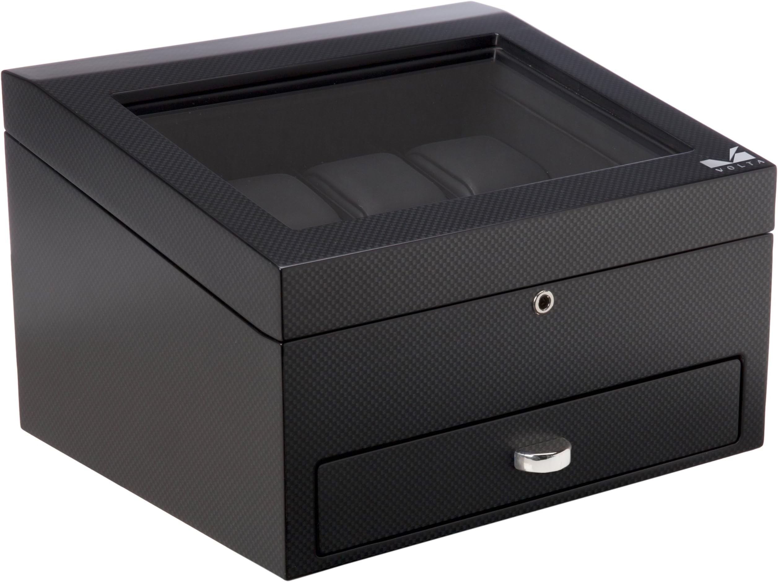 Volta 8-Watch Case with Storage Drawer