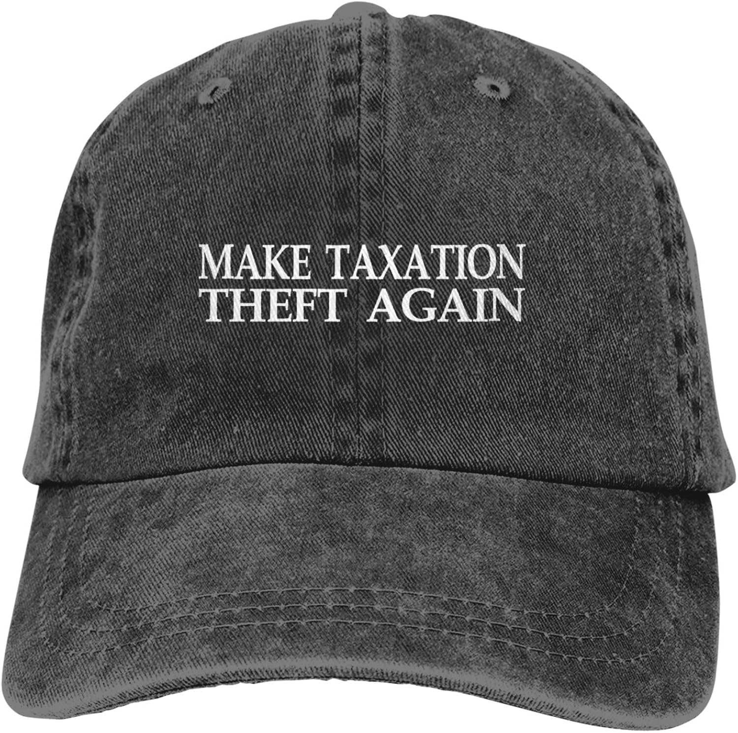 Make Taxation Theft Again Hat Baseball Cap Adjustable Fitted Sun Hat