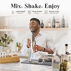 BARE BARREL® Mixology Bartender Kit Bar Set